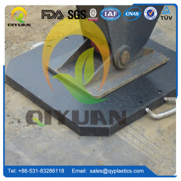 uhmwpe outrigger pad PE UHMW crane outrigger pads in virgin and recycled material