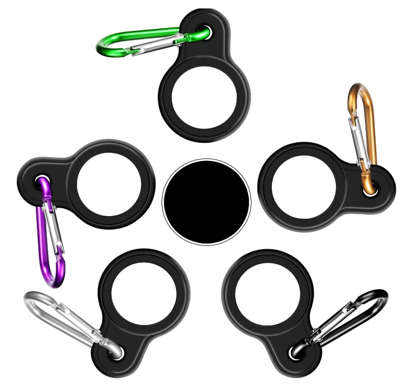 Silicone Carabiner Water Bottle Clip Holder