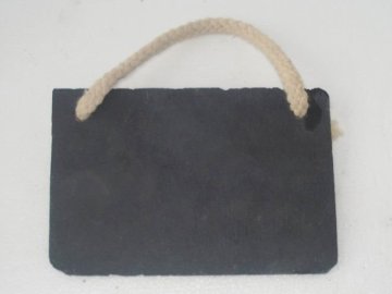 Rectagular Natural Slate Memo Board 30514