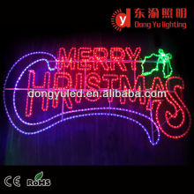 LED Rope Ligth Merry Christmas Motif