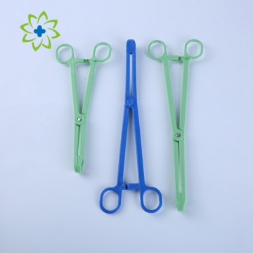 Disposable Plastic Sponge Holder Forceps