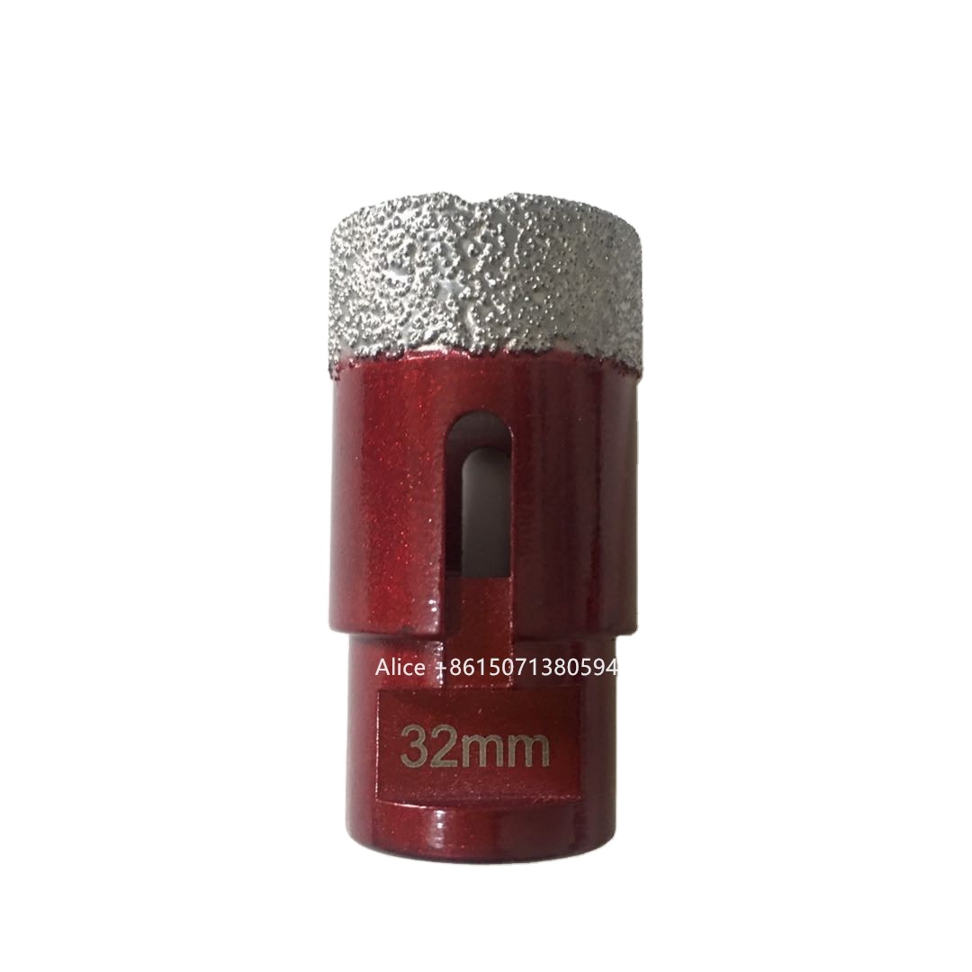 Vacuum Brazed Diamond CNC Carving Tools Diamond Finger Router Bits for Polishing Granite Marble Concrete