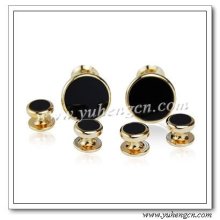 Round Oynx Tuxedo Studs,Cufflinks and Studs Set                        
                                                Quality Choice