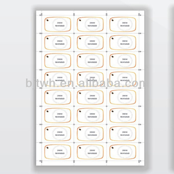 2014 PVC RFID Inlay Sheet in Beijing