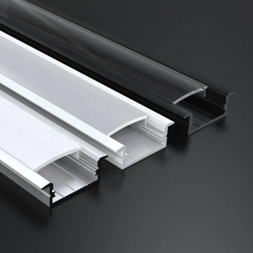 Aluminium Holder Diffuser Extrusion Strip Light LED Channel