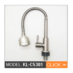 Kitchen Faucet Parts Brushed Pull-out Sprinkler Two-function Pull-out Kitchen Faucet Sprayer