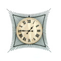 Wooden and Metal Modern Design Luxury Wall Clock