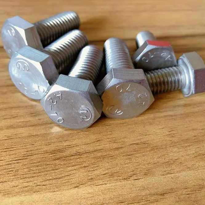 SS304 ຫົວຫນ້າພາຍນອກ HEX BOLTS