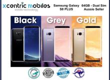 SAMSUNG GALAXY S8 plus 64GB 4G LTE SM-G955FD - DUAL SIM - BRAND NEW SEALED BOX