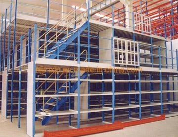 Steel Structure Mezzanine Racking with High Loading Capacity