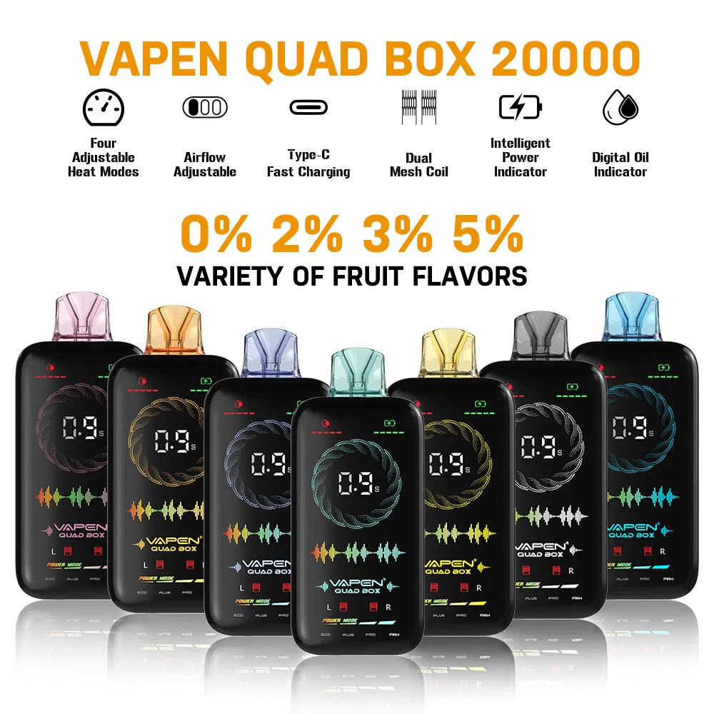 Vapen Quad Box 20000 Puff Vapen Quad Box 20000 Puffs