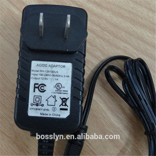 CE FCC approved 12v 1a ac dc power adapter switching plugs with US EU AU UK (2 years warranty)