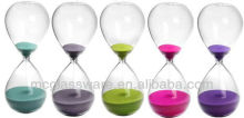 Handblown 8inch hourglass
