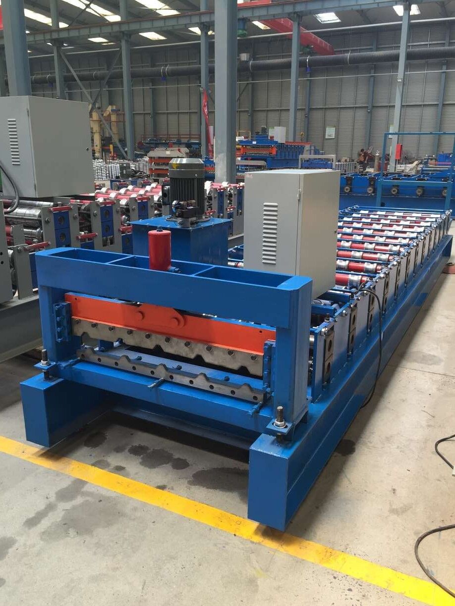 Colorful Steel Plate Roll Forming Machine