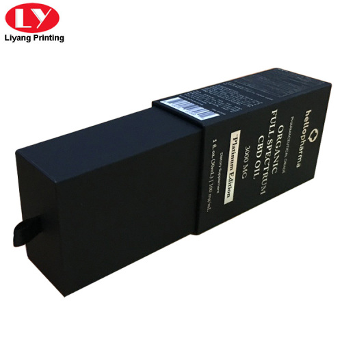 Black Lade Paper Gift Box