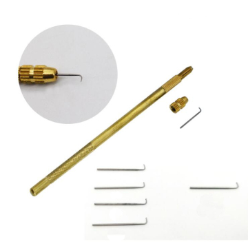 Useful Hair Wig Needle for Hair Extension Tools Metal Hair Knitting Needle