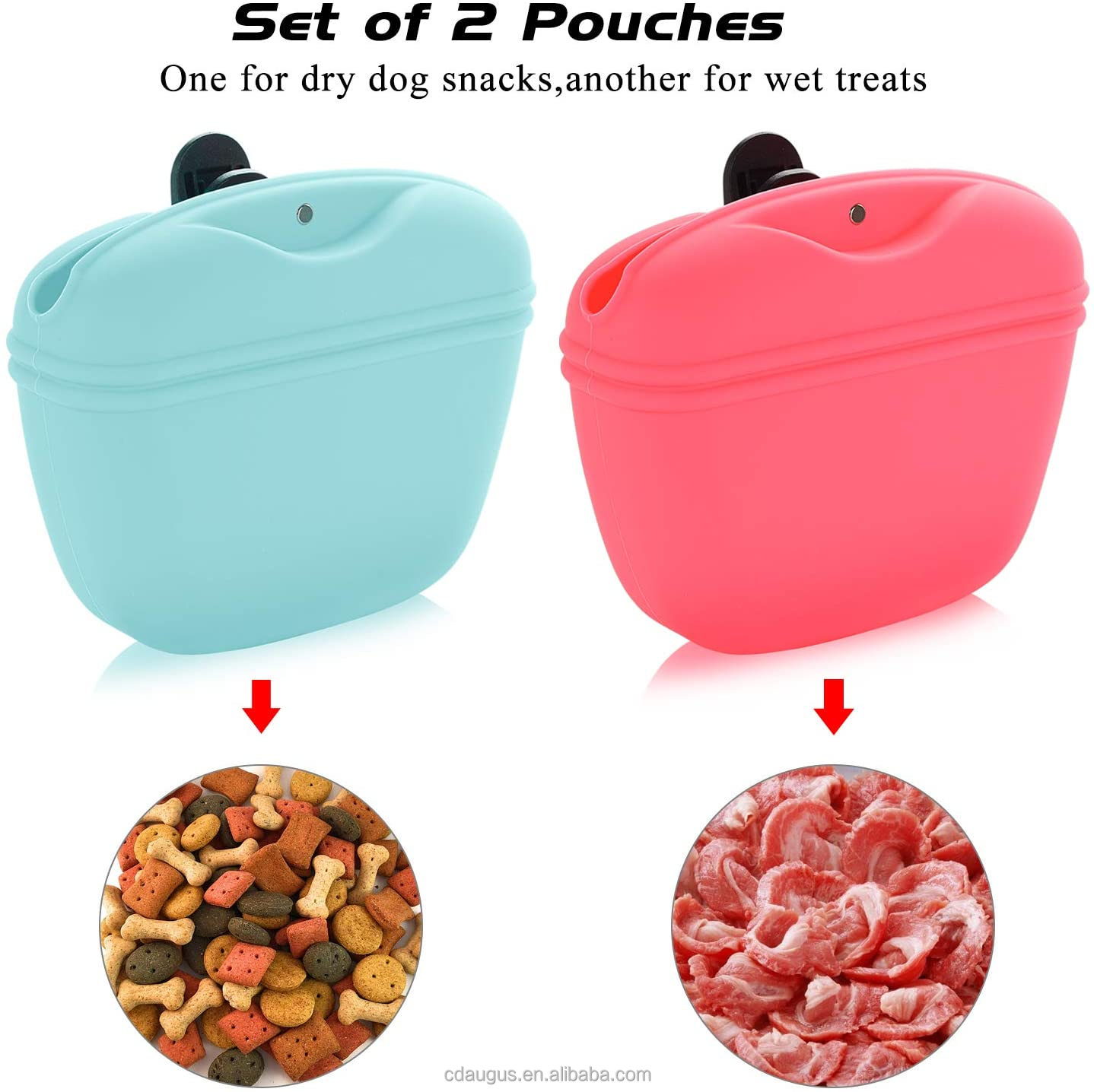 Outdoor Dog Treat Pouch Waist bags