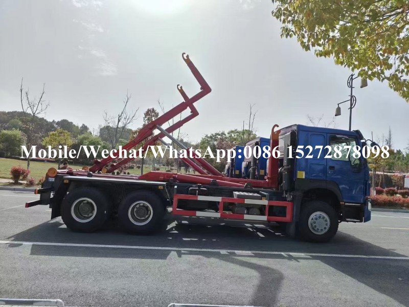 Camión de basura de cargador de gancho (4) Hook Loader Garbage Truck (4)