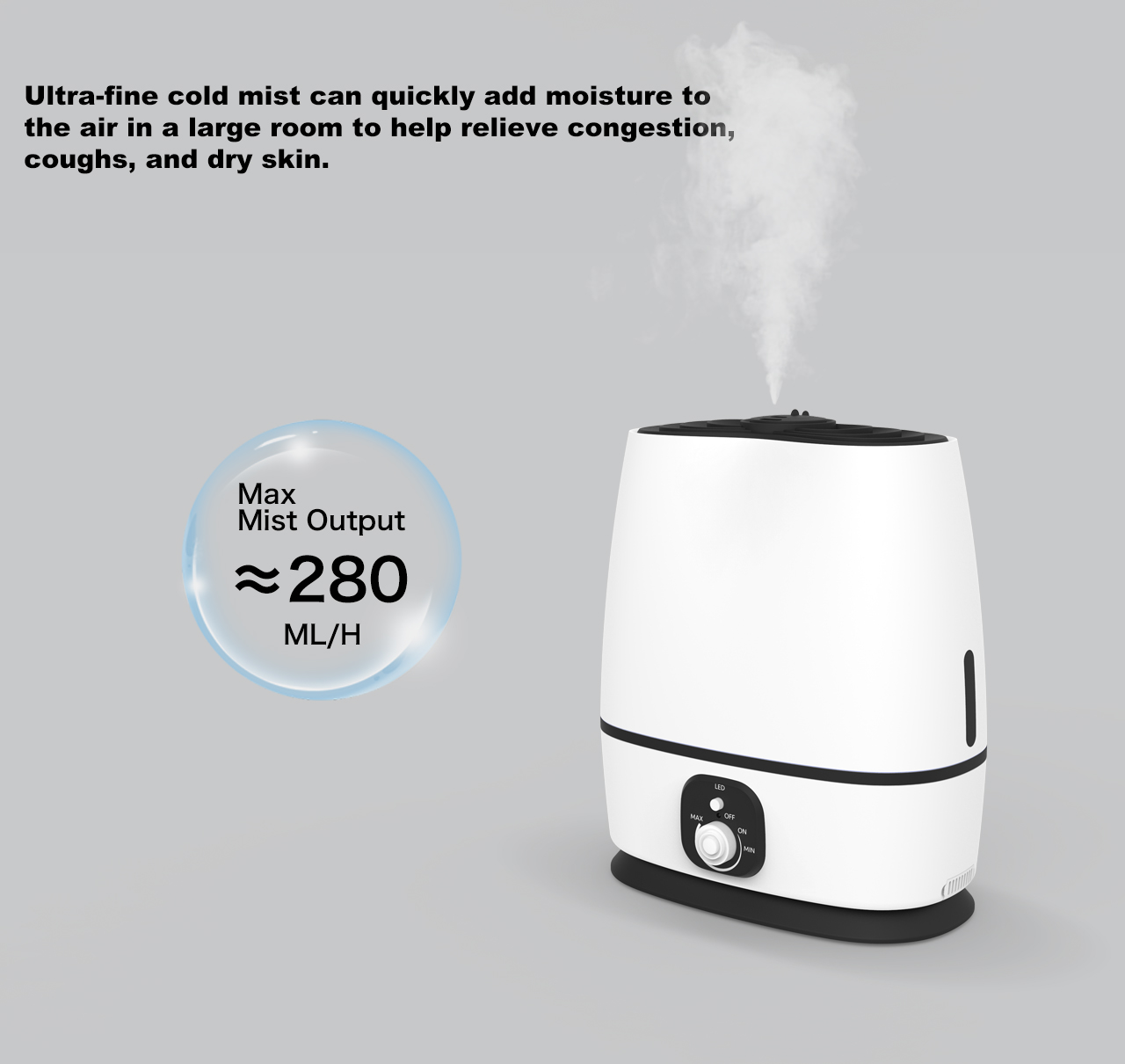 HTJ-2123E humidifier mist output HTJ-2123E humidifier mist output