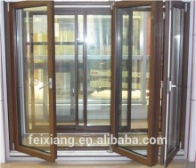 Aluminium folding window