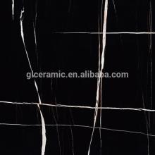 Hotsale full polished glazed tile super black