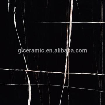 Hotsale full polished glazed tile super black