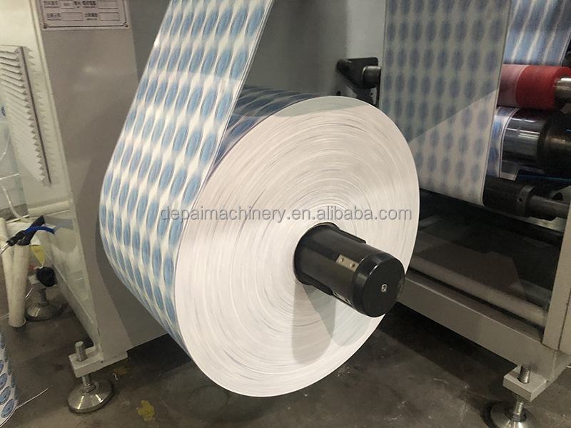 High Speed Full Servo Semi Rotary Printing Labels Machine - Roll To ...
