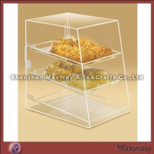Clear Beveled Acrylic Birthday Bakery Display Case