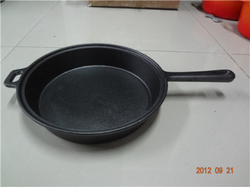 Preseasoned Round Cast Iron Skillet