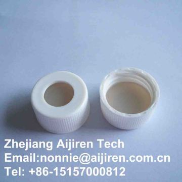 nature PTFE nature Silicone septa white screw polypropylene cap