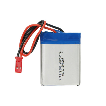 맞춤형 603043 3.7V 1000mAh 리튬 폴리머 배터리