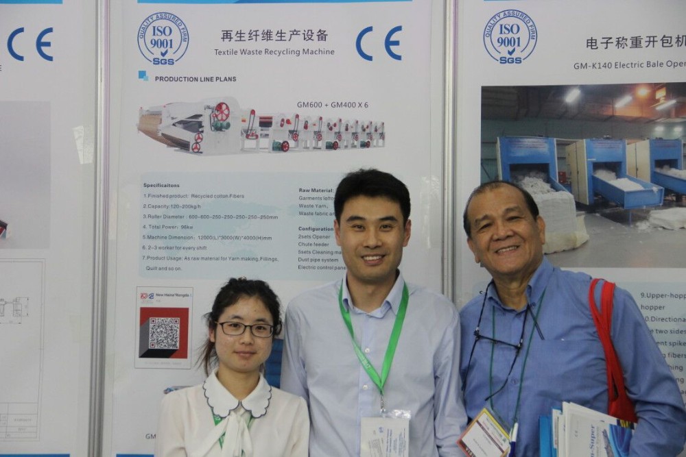 China factory cotton waste making machine with CE ISO9001