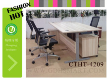 office furniture system electric rectangular 2 leg table lift system