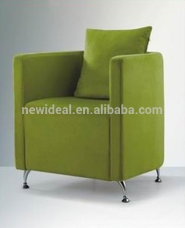 comfortable green 4 leg farbric hotel chair ,hotel room chair ,sofa style chair (NS1855)