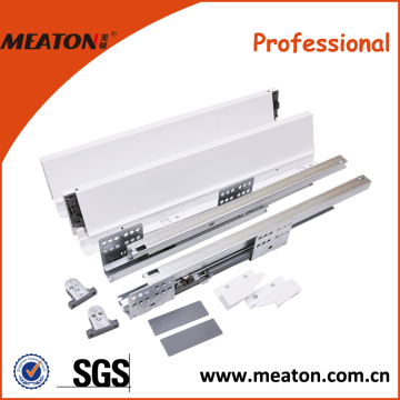 Kitchen double wall drawer system