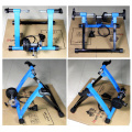 blue indoor resistance smart bicycle trainer