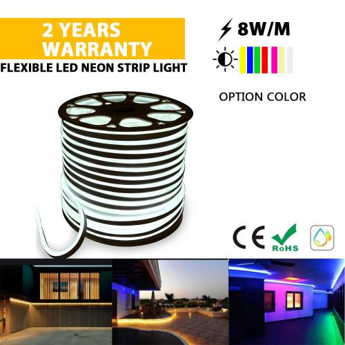 220V PVC Neon one side emitting strip light