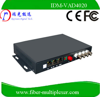 4 channels digtal video to ethernet adapter