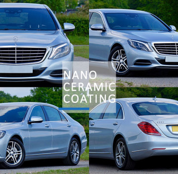 applying ceramic coating car