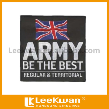 special customized British Armed Forces embroidery patch with flag image