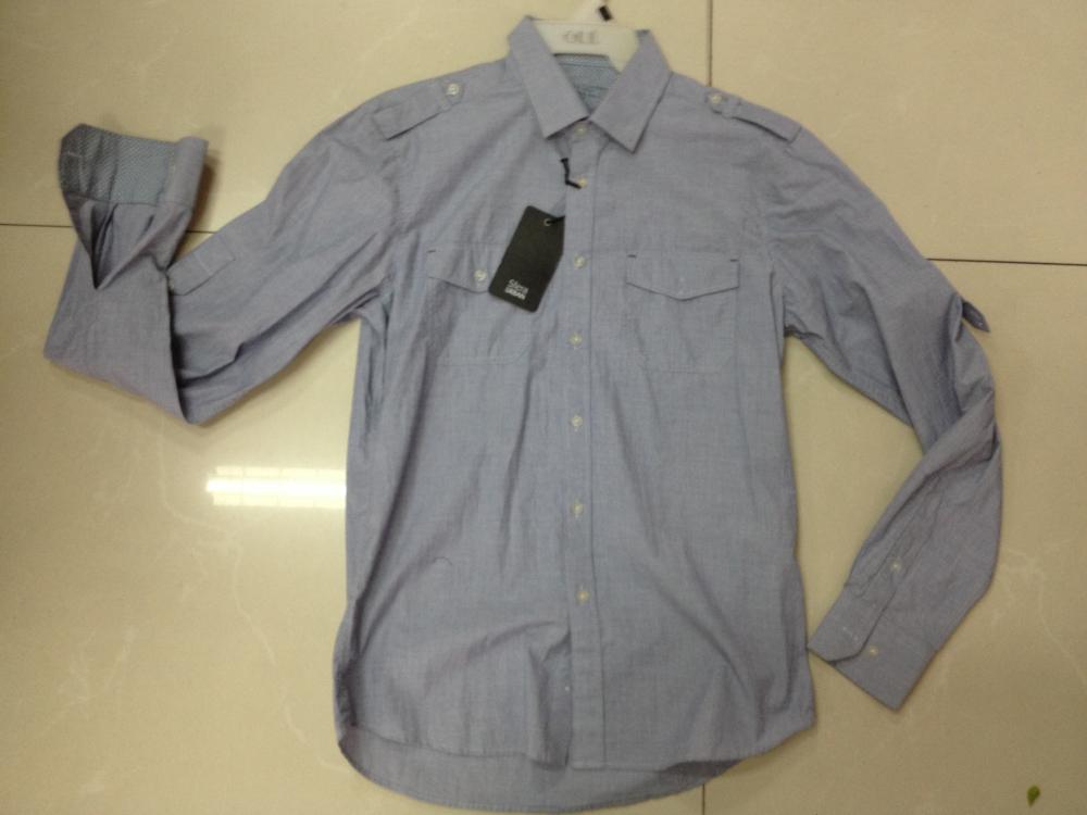 breathable cotton men's shirt