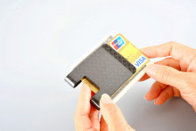 RFID safe Carbon fiber money clips