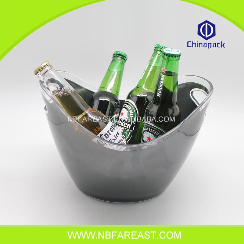 OEM cheap galvanized beer ice bucket custom