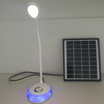 solar led desk lamp usb