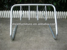 Hot-dip galvanized horizontal stackable bike rack
