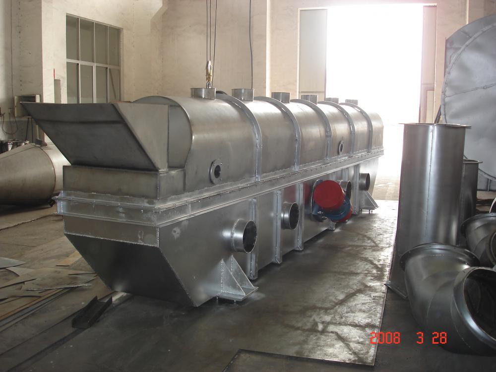 Industrial Continuous Horizontal Fluidized Bed Dryer Machine