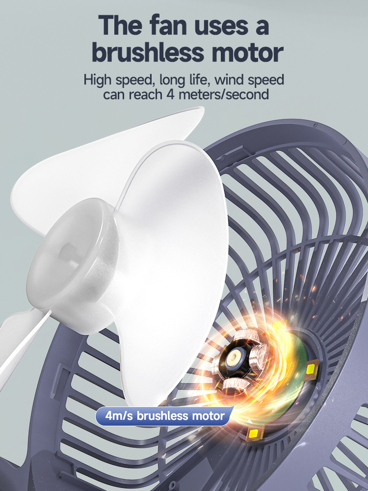 Rotating Folding Portable Mini Table Desk Rechargeable Fan-detail-4 Rotating Folding Portable Mini Table Desk Rechargeable Fan-detail-4