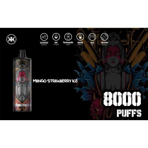 Best KK Energy 8000 Puffs Ondosable Vapes