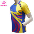 Camiseta de rugby personalizada de entrenamiento transpirable