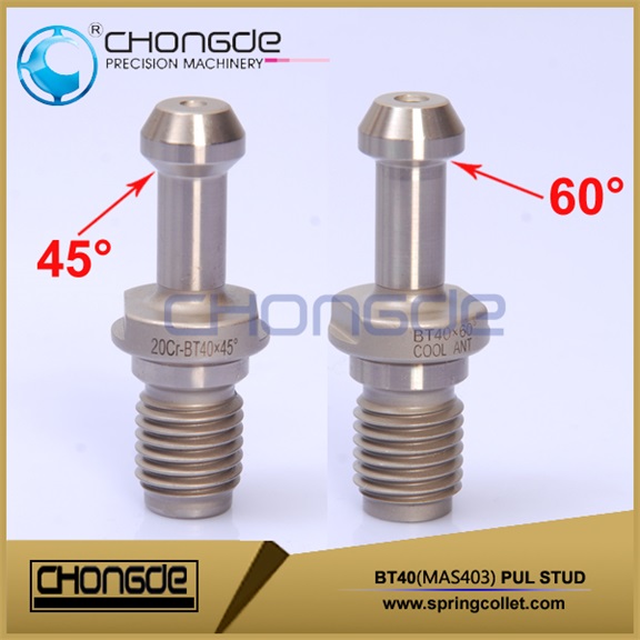 DIN69872A / B BT40-45 ° Puxar Stud Tool Stud